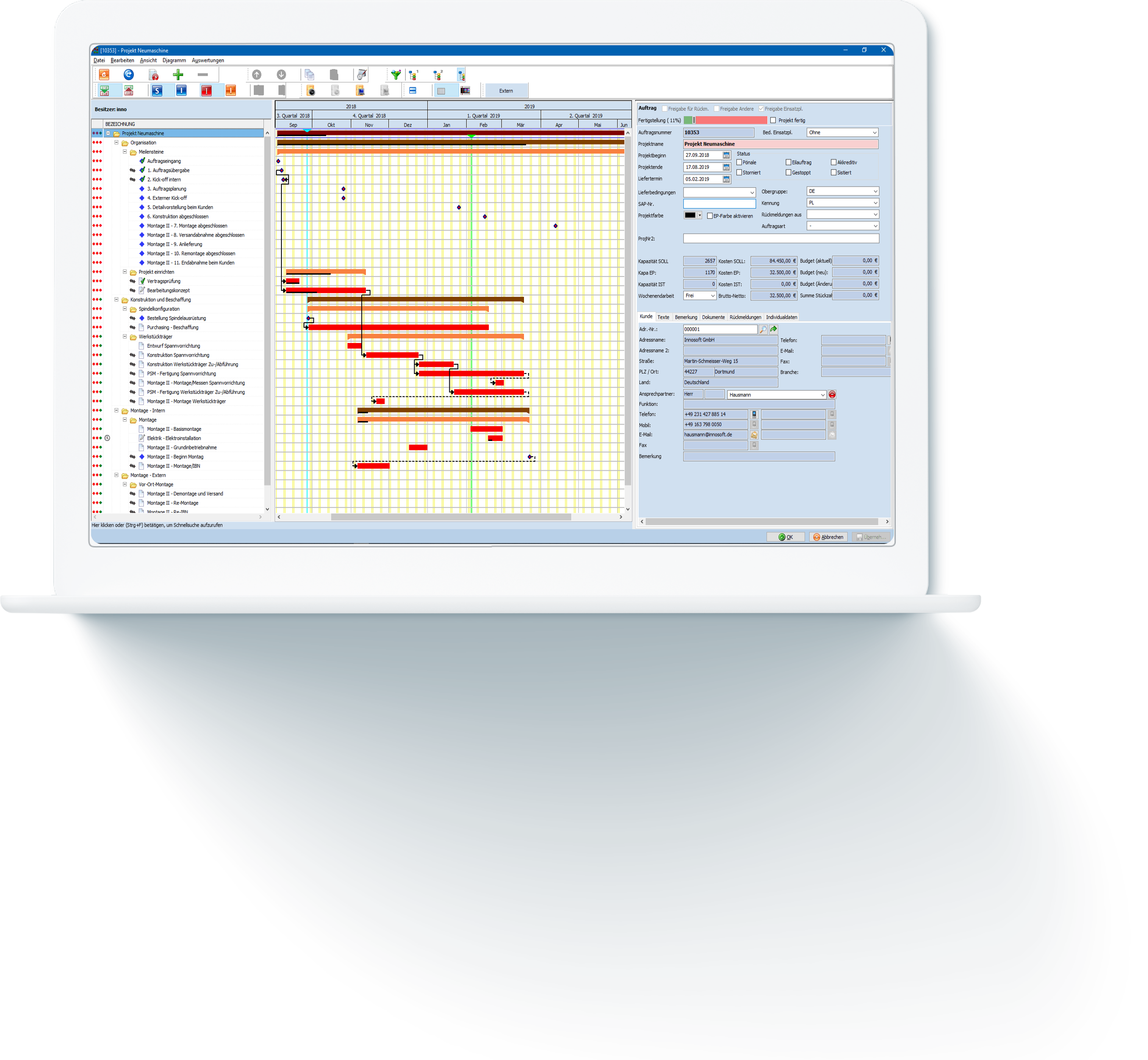 Innosoft Classic-Projektmanagement