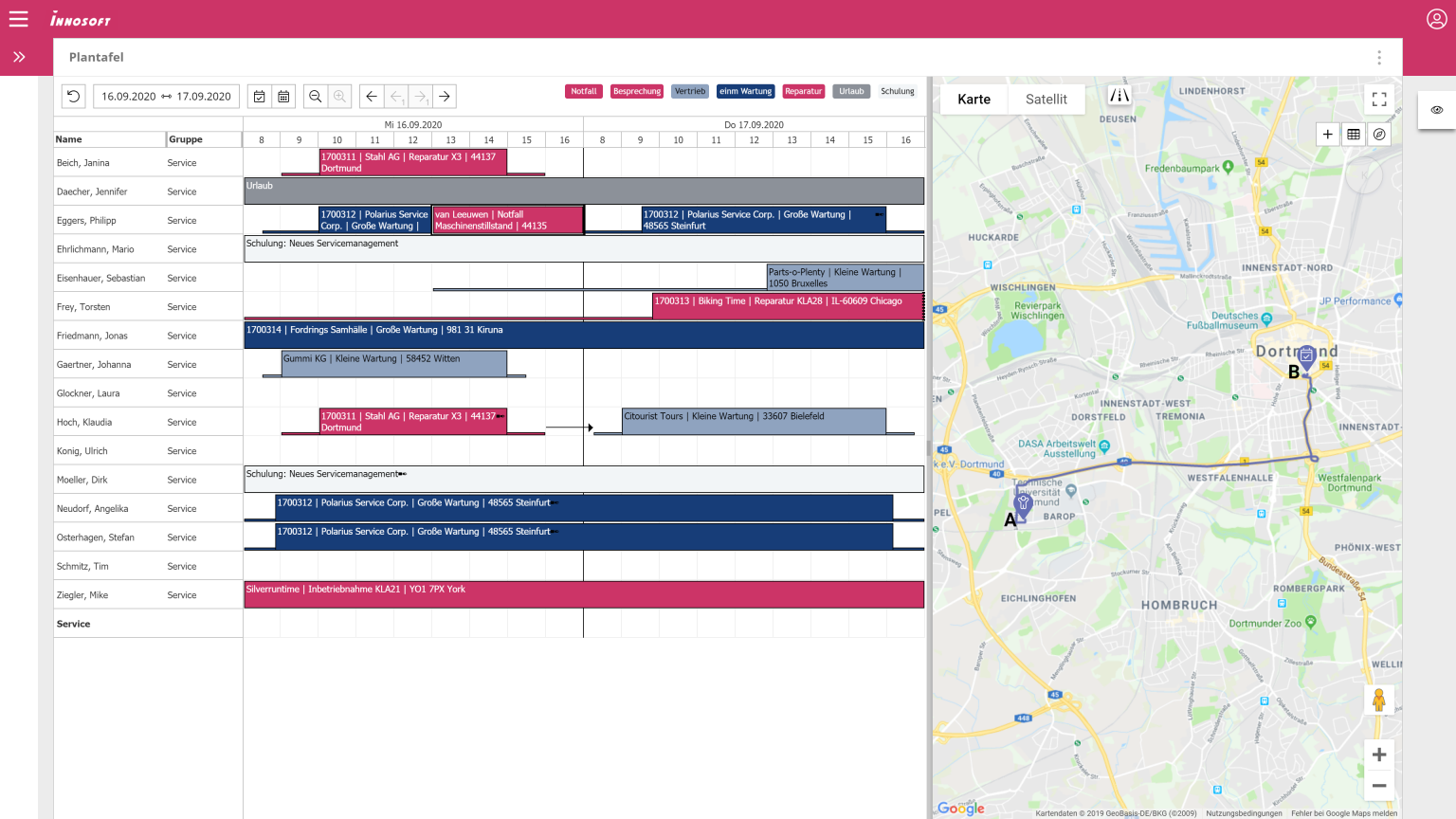 Field Service Management Dispatch